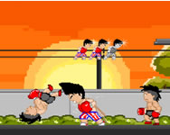 Boxing fighter super punch