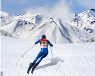 Downhill ski rintkpernys HTML5 jtk