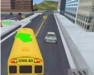 School bus simulation rintkpernys HTML5 jtk